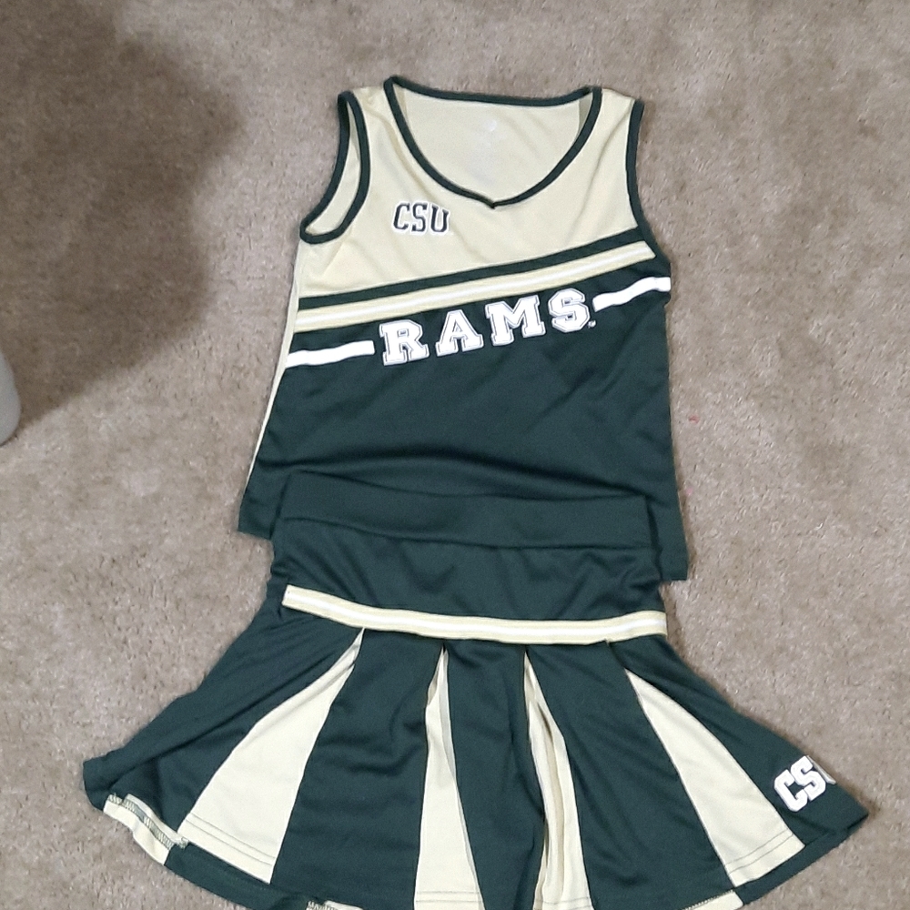 Colorado State University Cheer outfit